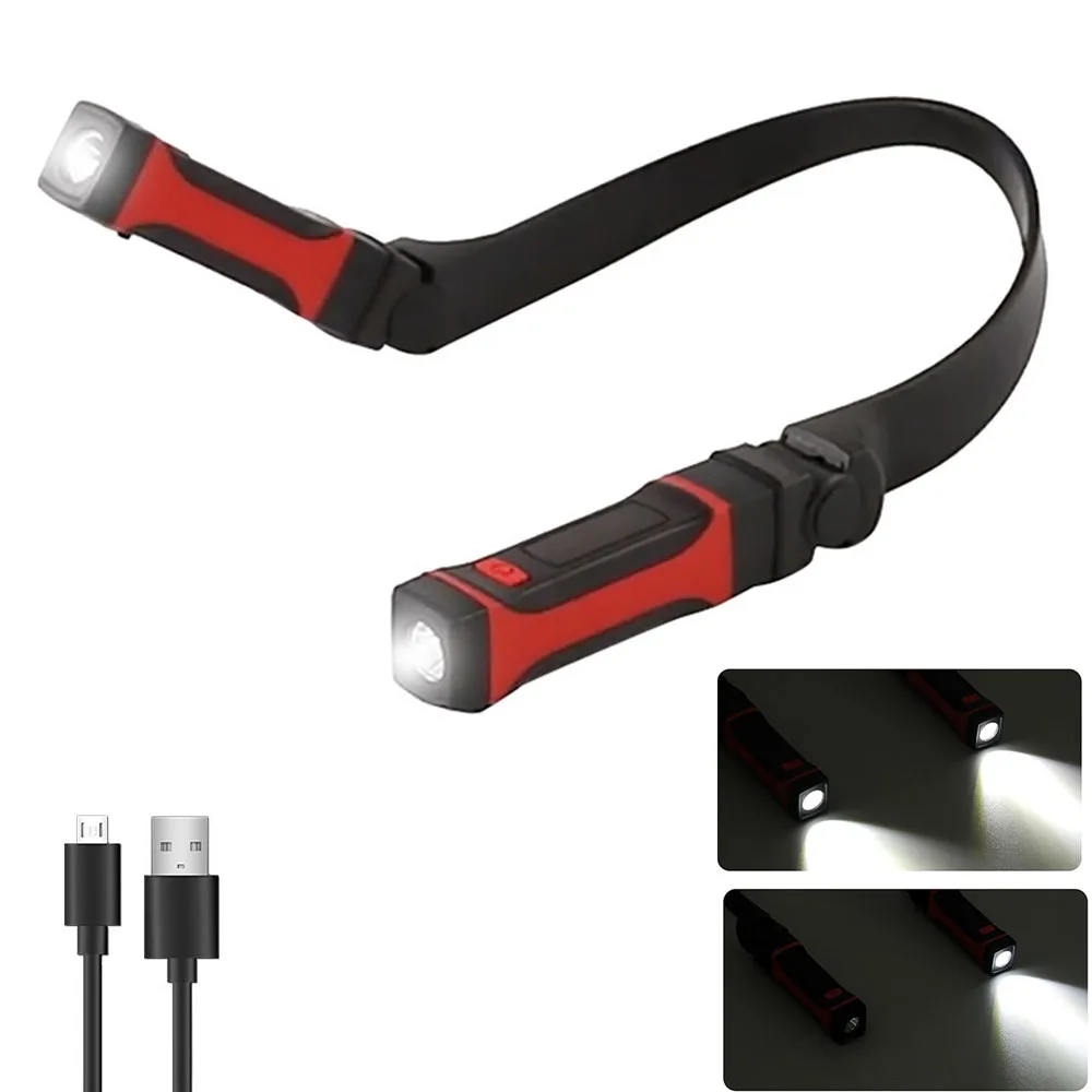 Flexible Handsfree LED Neck Light Book Reading Lamp Night Camping Flashlight AA/USB Charging led light night light book light mini led light