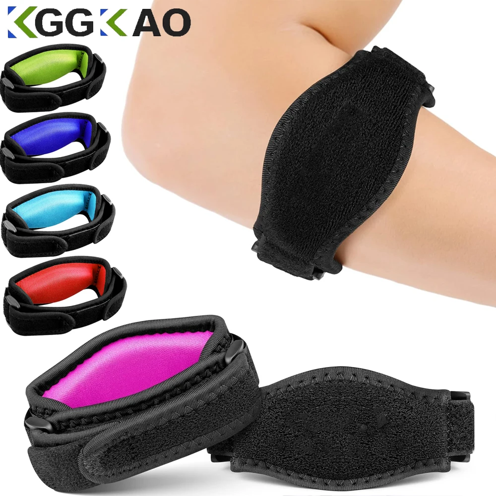 1Pcs Adjustable Elbow Support Basketball Tennis Golf Elbow Strap Pads Lateral Pain Syndrome Epicondylitis Braces Sports
