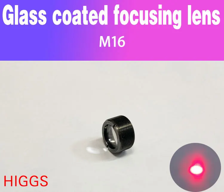 Description Picture 2 of itemBrass shell M16 0.5mm thread Glass aspherical lens laser module lenses Optical collimator AR coating