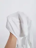 Lisa V-neck Hollow Long Sleeve Top 6