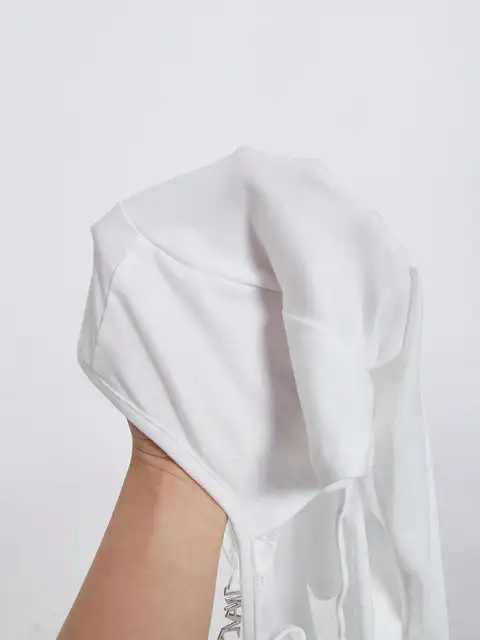 Lisa V-neck Hollow Long Sleeve Top 6