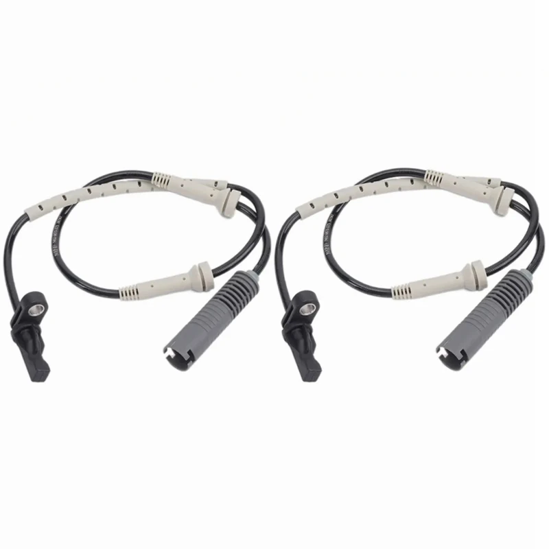 Auto Speed Sensor 4Pcs Car Front & Rear ABS Wheel Speed Sensor for BMW E81 E82 E87 E90 34526760424 34526762476