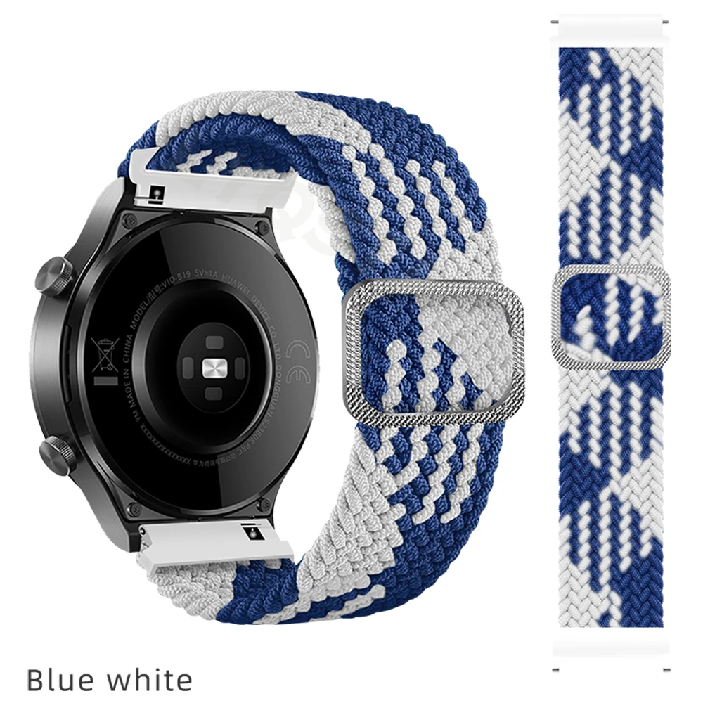 Premium 22mm Nylon Smartwatch Band Bracelet