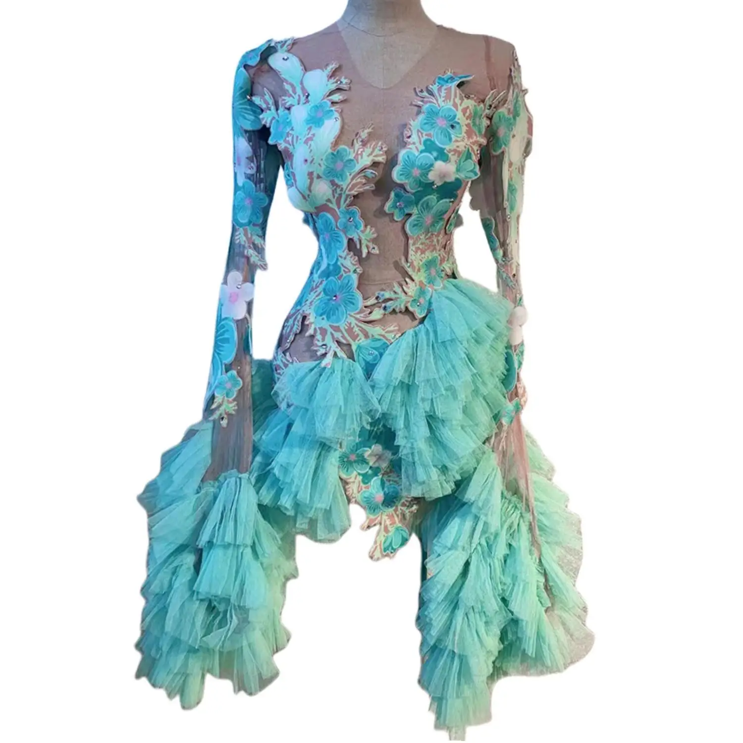 

Women Evening Wedding Prom Birthday Dress Photograph Wear Sexy Performance Stage Wear Flower Elegant Short Dresses