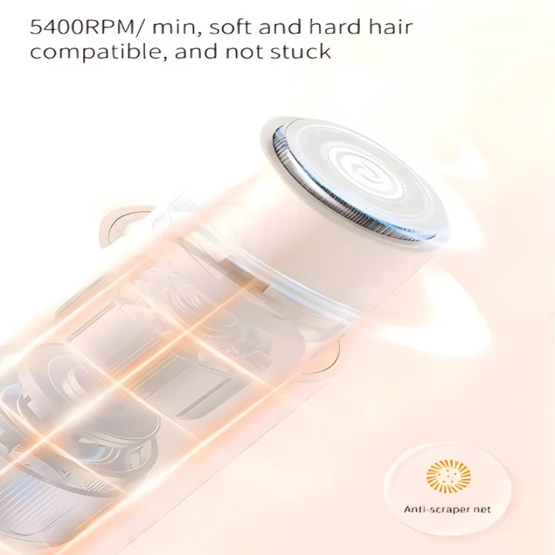 2 In 1 Electric Razors for Women Bikini Trimmer Face Shavers Hair Removal for Underarms Legs Ladies Body Remover IPX6 Waterproof 5