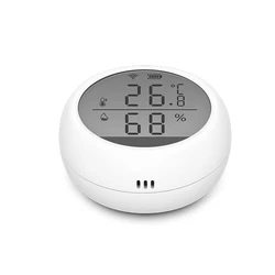 Tuya Smart WiFi Temperature Humidity Sensor Meter Thermometer Water Heater Battery Operated Controller Home Intelligent Supplies