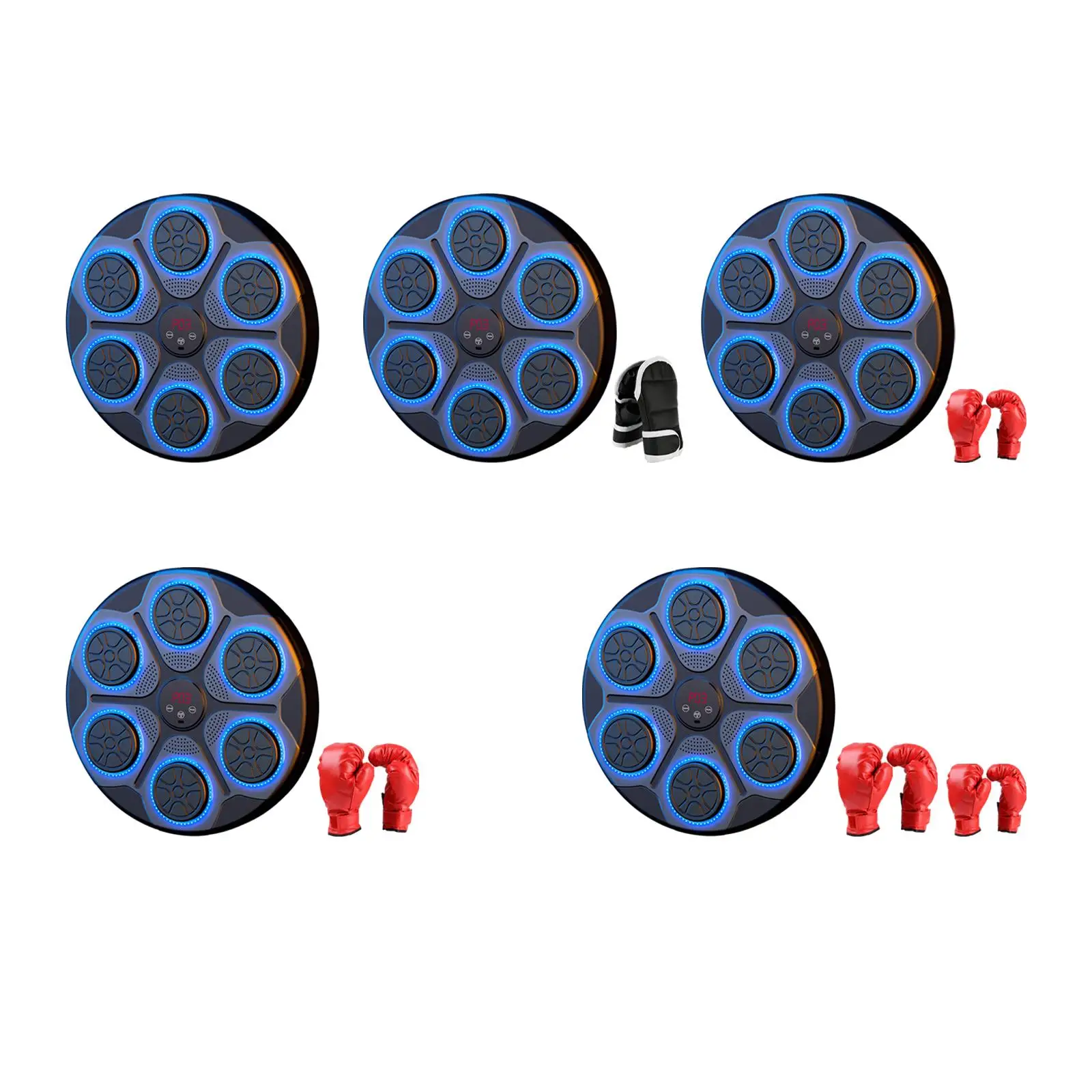 Music Boxing Machine Wall Target Reaction Target for Fitness Exercise Indoor