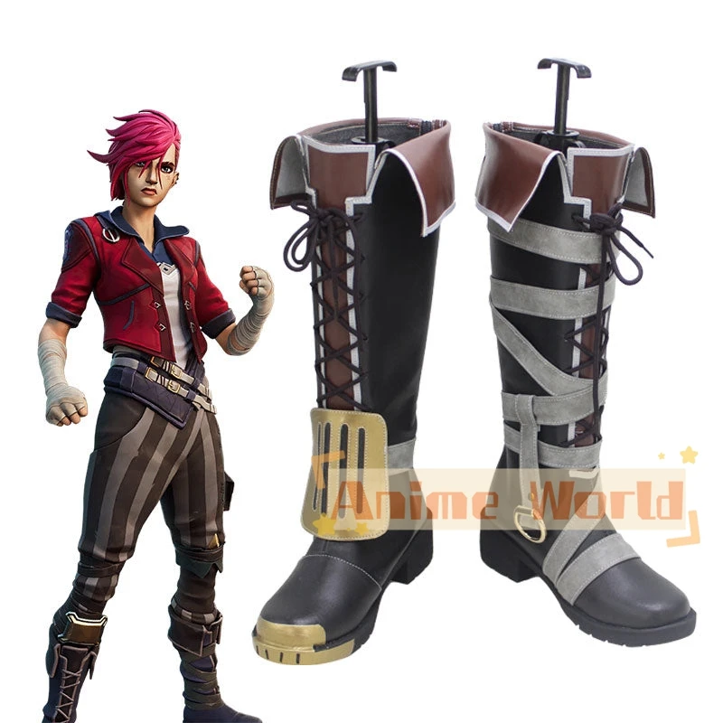 

Arcane Vi Shoes Cosplay Boots Halloween Carnival Boots Custom Made
