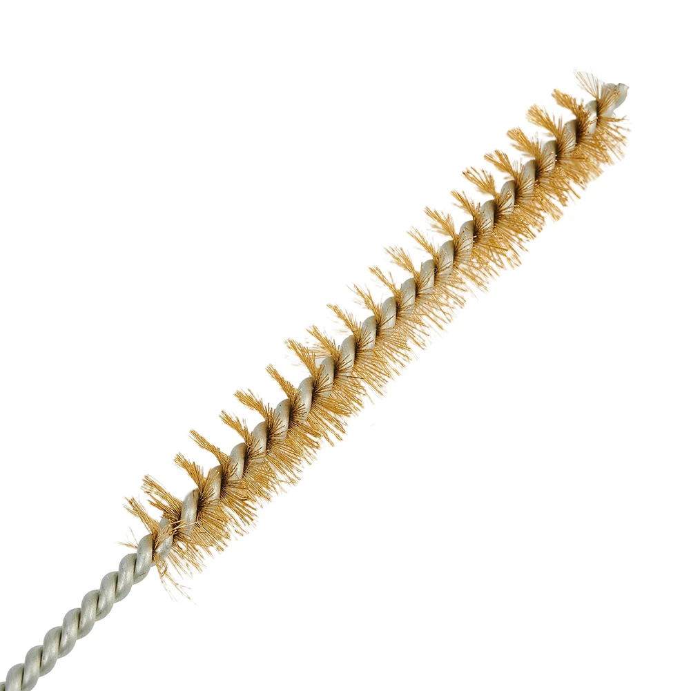 

5pcs Dishwasher Pipe Brush Rust Removal Brush 10-30mm Thread Cleaning Brush Stainless Steel Hand Tool Wire Clean Brush