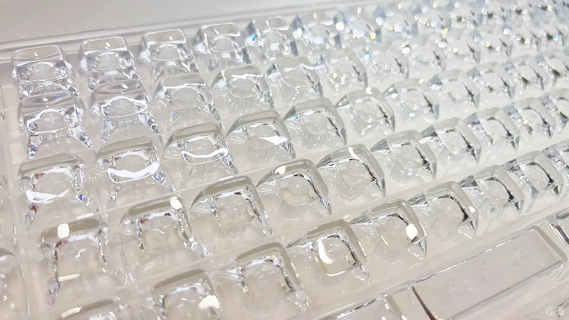 Espessado PC Keycaps, Alta Translucidez, FESA 114 Chaves, Sem Gravura