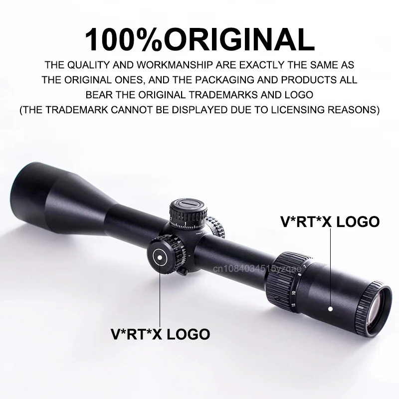 Original V*RT*X Optics D**M*NDB*CK Tactical 6-24X50 First Focal Plane(FFP) Riflescopes EBR-2C(MRAD) Reticle 30mm Tube Scope