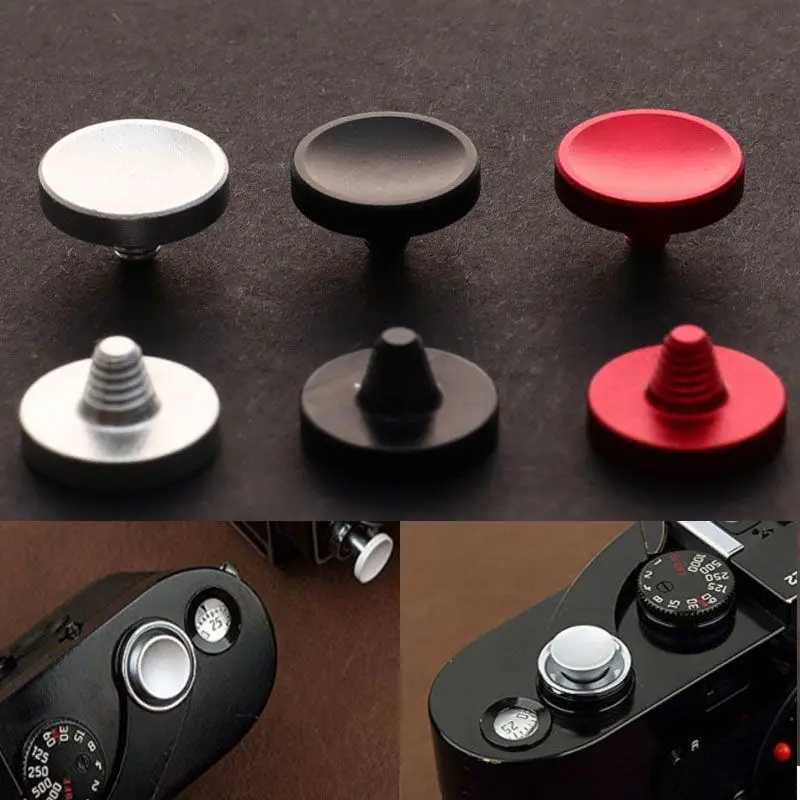 3pcs Durable Triggers Metal Soft Shutter Release Button Micro Camera Accessories Camera