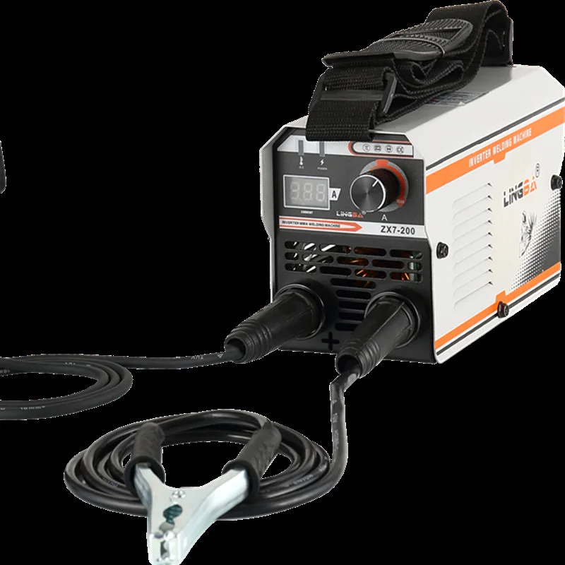 120A 220V European Portable Mini Welding Machine MMA-200 Welding of Stainless Steel and Carbon Steel Arc Welder