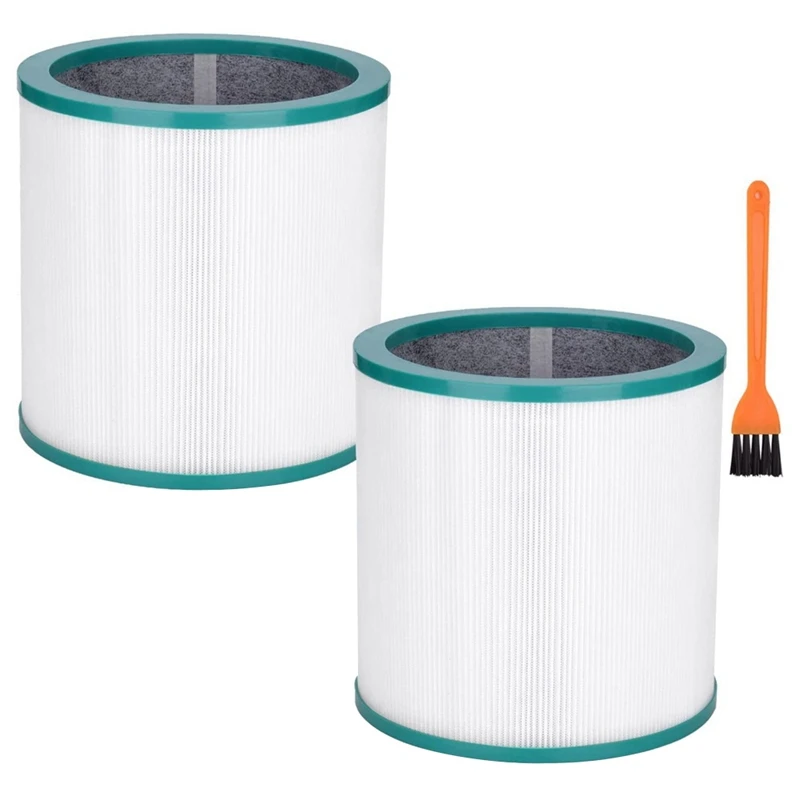 

EAS-2Pack Replacement TP02 Air Purifier Filters For Dyson Pure Cool Link Models TP01, TP02, TP03, BP01, AM11 Tower Purifier