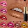 10 Color Glitter Lipsticks Shimmer Shiny Lipgloss Pearlescent Lip Tint Waterproof Long Lasting Diamond Lips Glaze Makeup Cosmeti 1