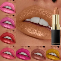 10 Color Glitter Lipsticks Shimmer Shiny Lipgloss Pearlescent Lip Tint Waterproof Long Lasting Diamond Lips Glaze Makeup Cosmeti 1
