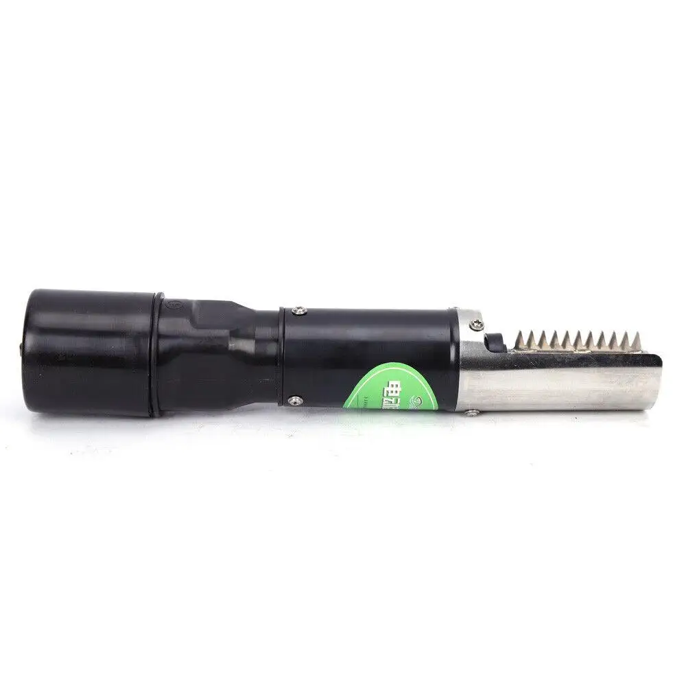 Electric Fish Scalers Remover Machine Rechargeable Fish Skin Cleaner with 6 Sides Stainless Steel Roller Blade, Waterproof