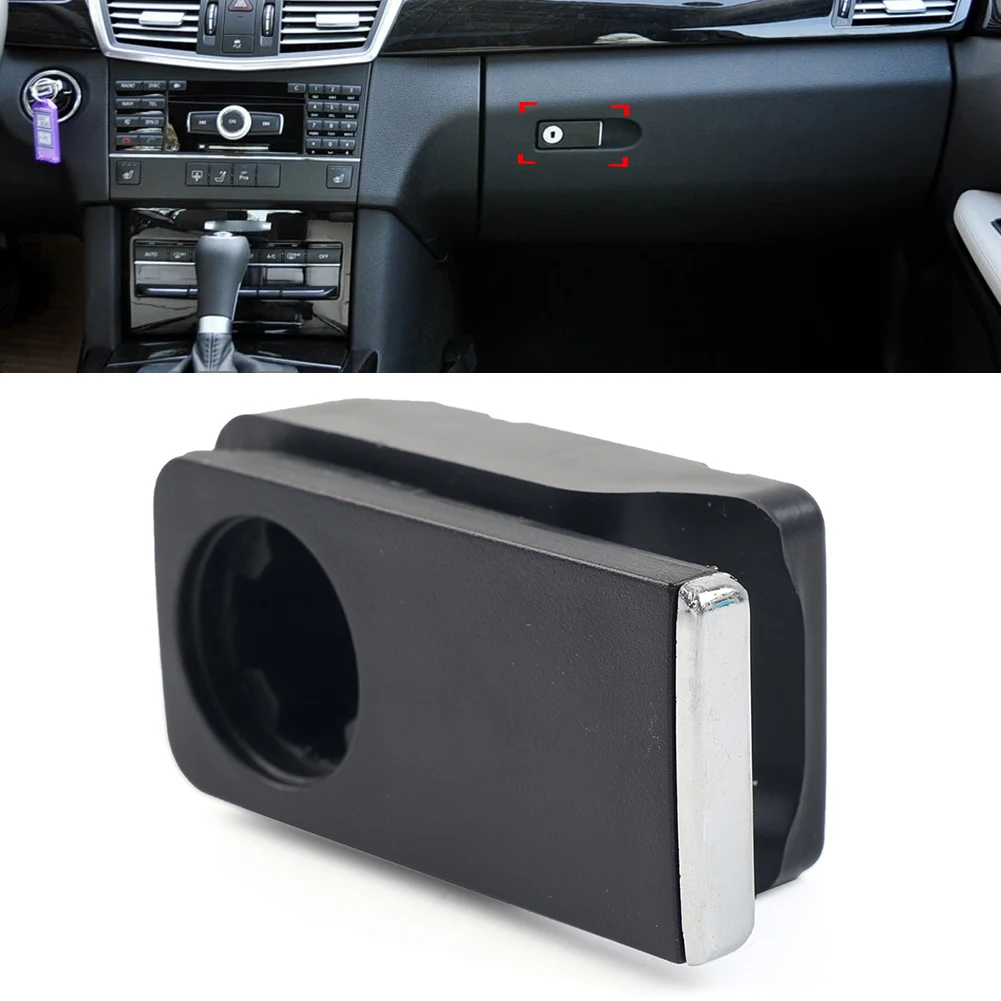 

Черный Автомобильный ящик для перчаток, замок, защелка, ручка, крышка для Mercedes Benz C Class W204 C200 E Class W212 W207 GLK Class X204