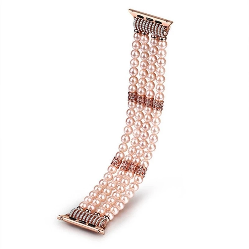 Elegant Pearl Beads Bracelet Strap