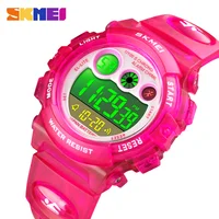 SKMEI Creative Colorful Waterproof Sport Kids Digital Watches Young Energetic Dial Design Children's Wristwatch relogio infantil