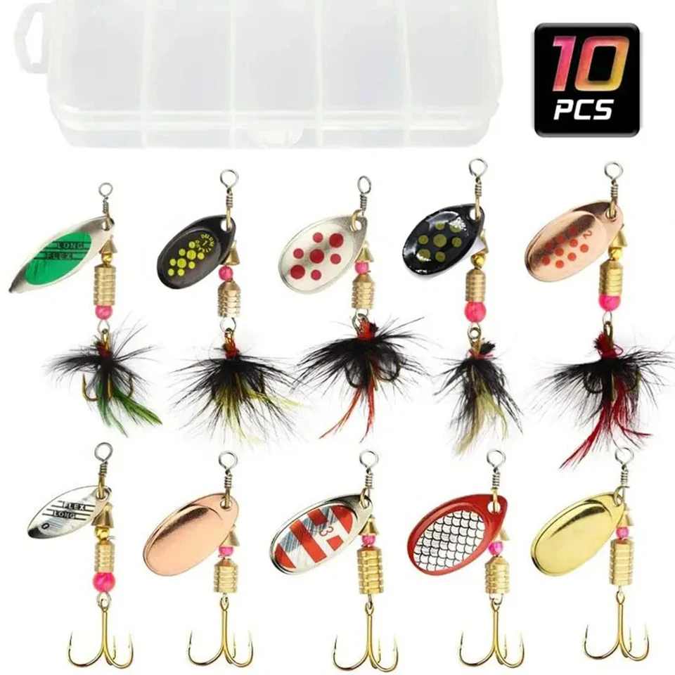 Metal Spoon Spinner Lures 1