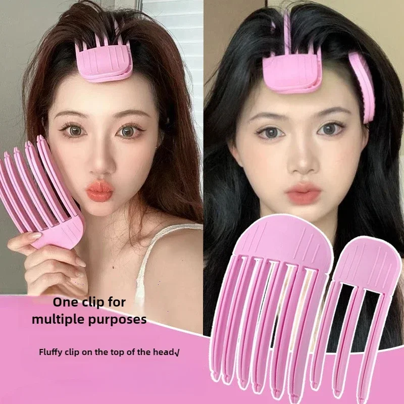 Fluffy Hairpin Curling Bangs Clips Hair Roots Volumizing Hair Clips Women Curling Fixed Shape Clips Fashion Volume Hair Roller_voghion.com