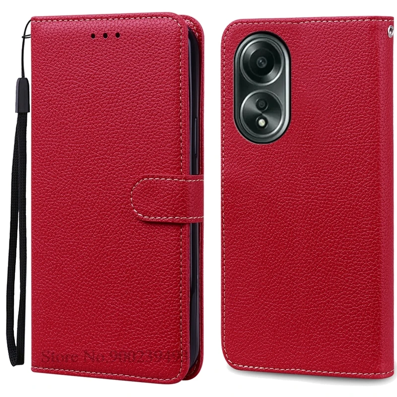 Leather Flip Wallet Case - Luxurious Silicone Book Cover