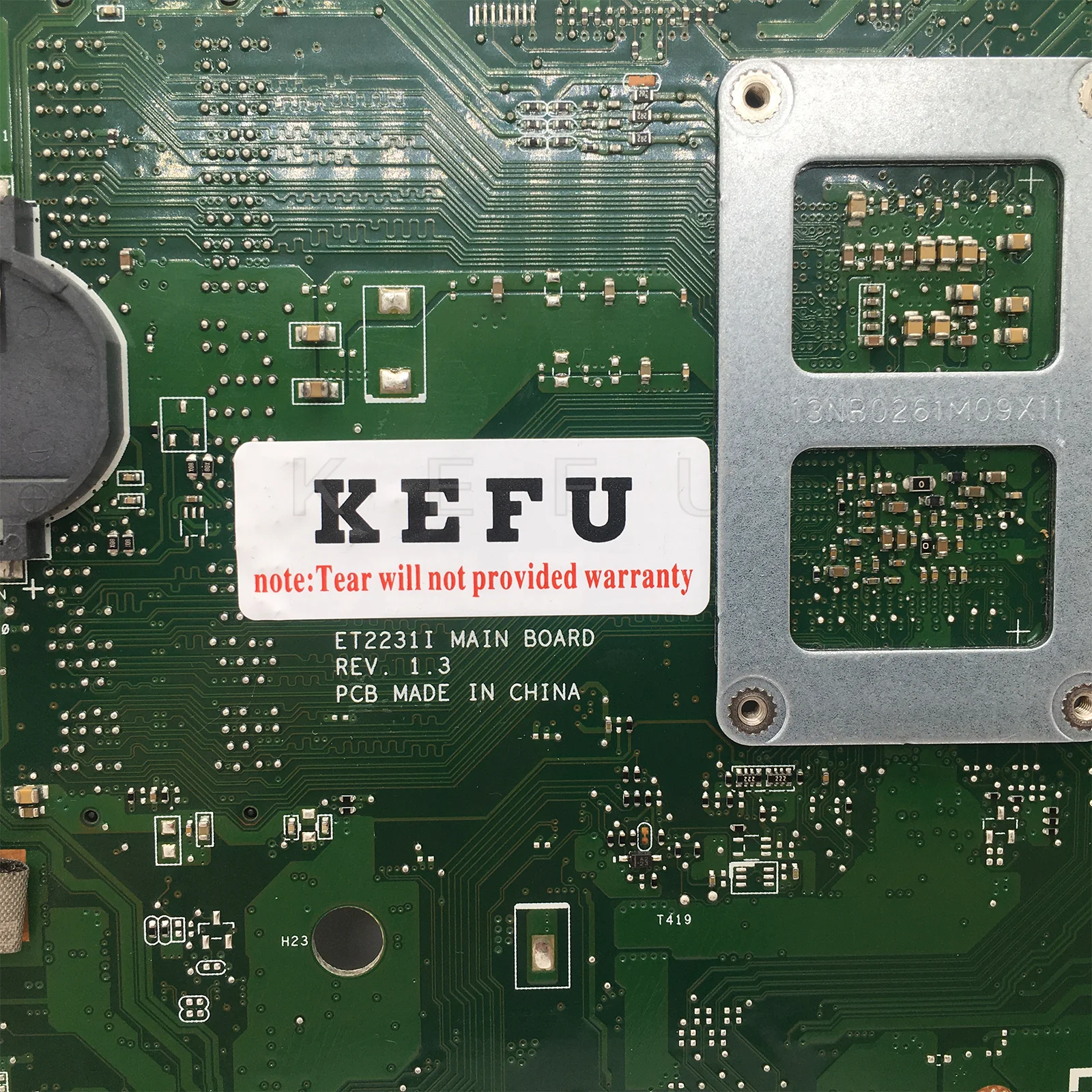 Рисунок 6 - Ноутбук ET2231I Материнская плата