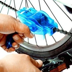 Ultimate Chain Cleaning & Bicycle Maintenance Kit - Deluxe Bike Wash & Repair Tool Set (Bule)