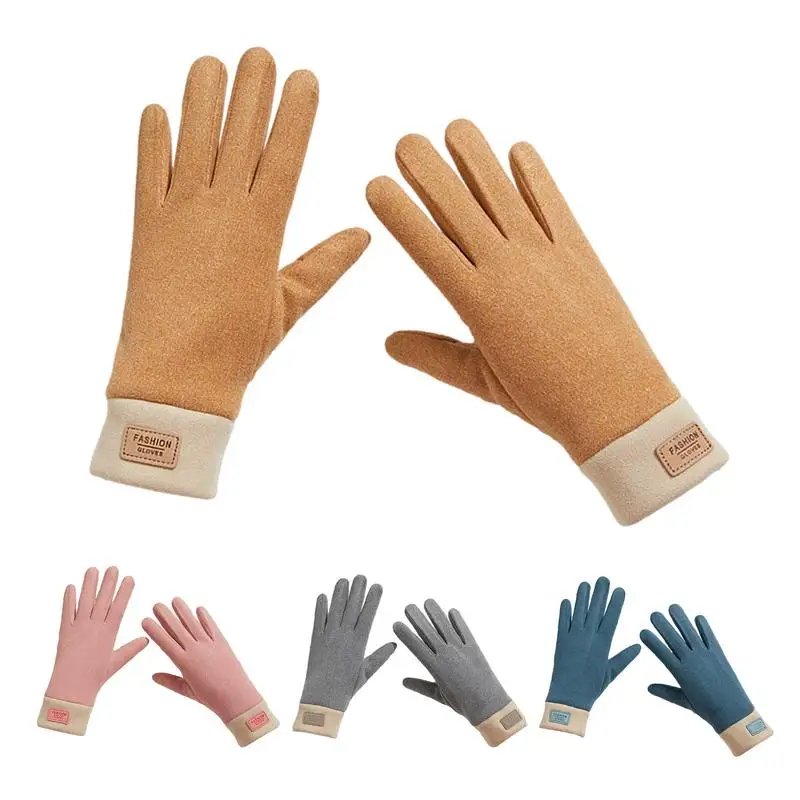 Gants Sport Froid Mitaines D'Hiver AOTOW Enfants - Convertibles, écran Tactile, Coupe-vent, Antidérapantes (Sport, Vélo) Gant De Neige Enfant