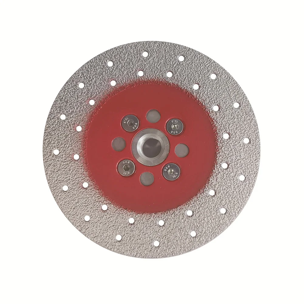 

M14 Double Sided Grinding Disc 100/115/125mm Brazed Diamond Coated Grinding Disc Cutting Wheel 40/50 Diamond Grit