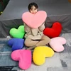 Colorful Hearts Plush Pillow Stuffed Decor Sofa Chair Seat Cushion Red Yellow Pink Green Blue Wedding Valentines' Day Lady Git 2