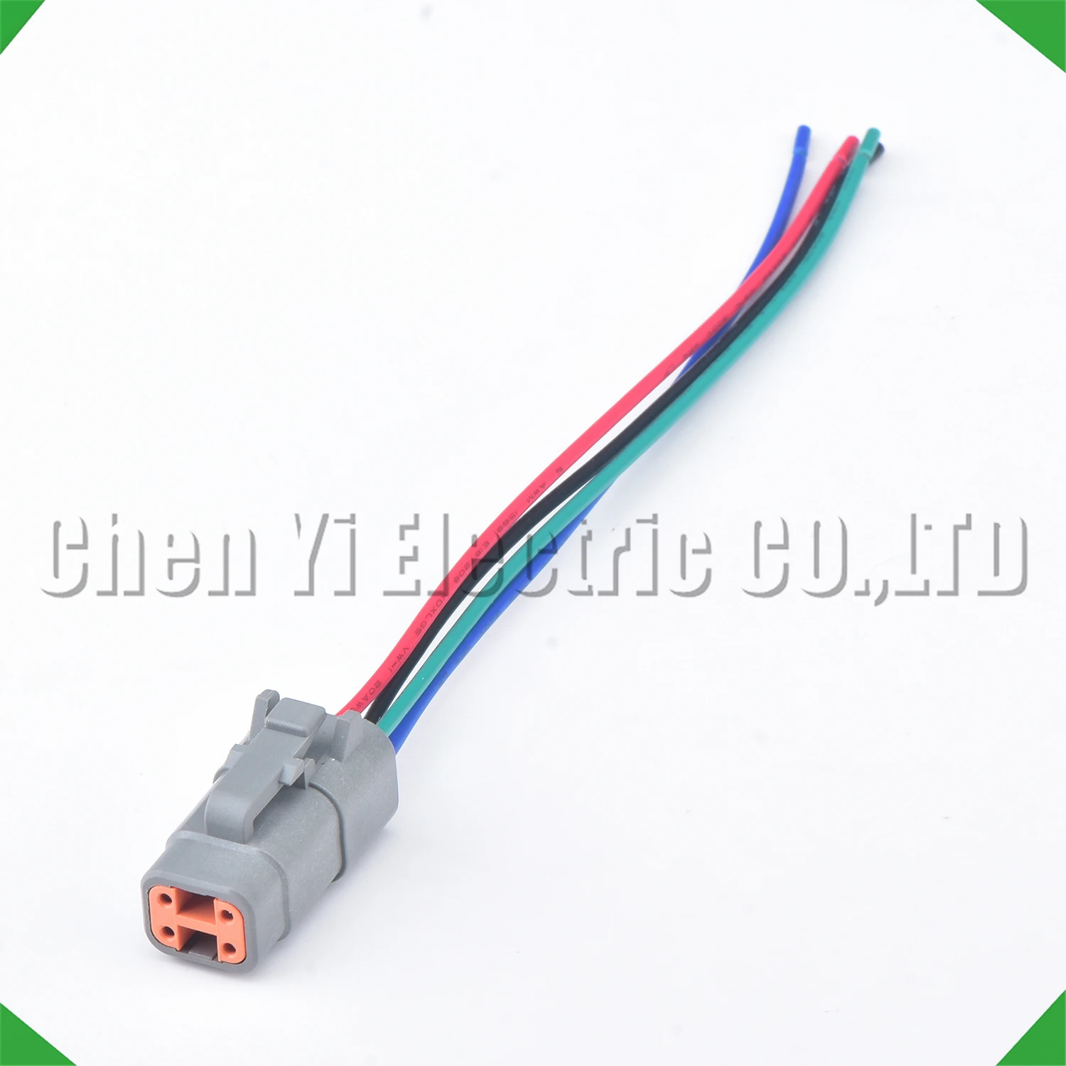 Deutsch DTM Waterproof Connector Pigtails - Choose Your Pin Count (2, 4, 6, 8, 12) - View #3