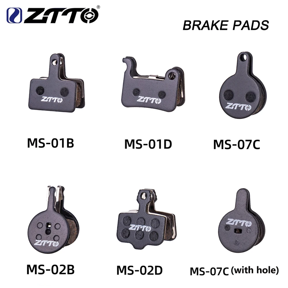 ZTTOMTBBicycleSemiMetallicDiscBrakePadsUniversalForM8020