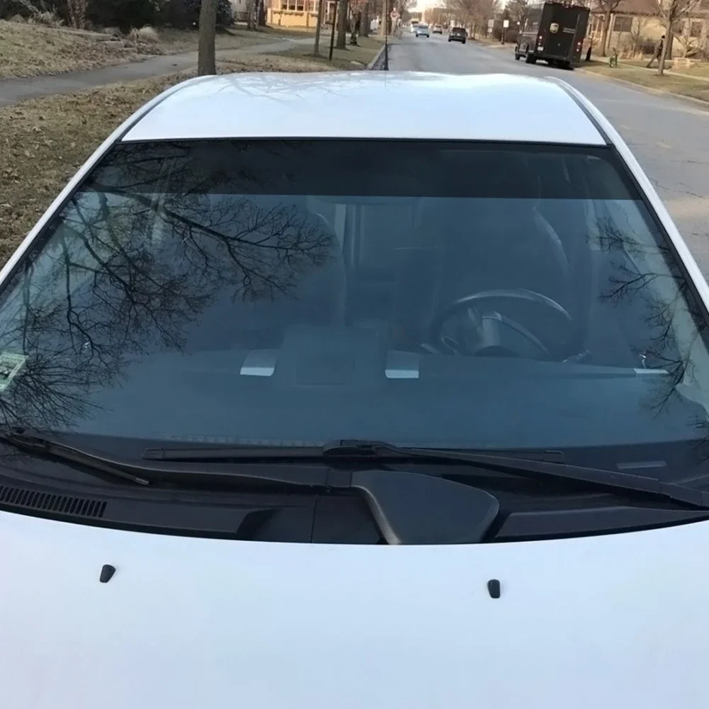 Anti-UV Car Windshield Sun Visor Tint Film 140x25cm Tinting Film Heat Insulation Glass Summer Anti-UV Protector Sticker Films