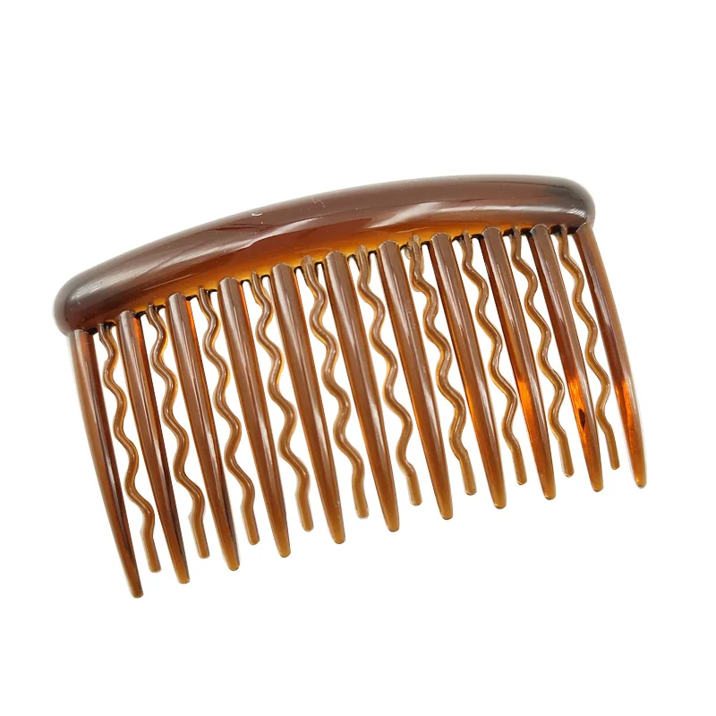 21-Zähniger Französischer Gedrehter Haarkamm - Einfaches und Stilvolles Haaraccessoire für Frauen und Mädchen – Detail 8