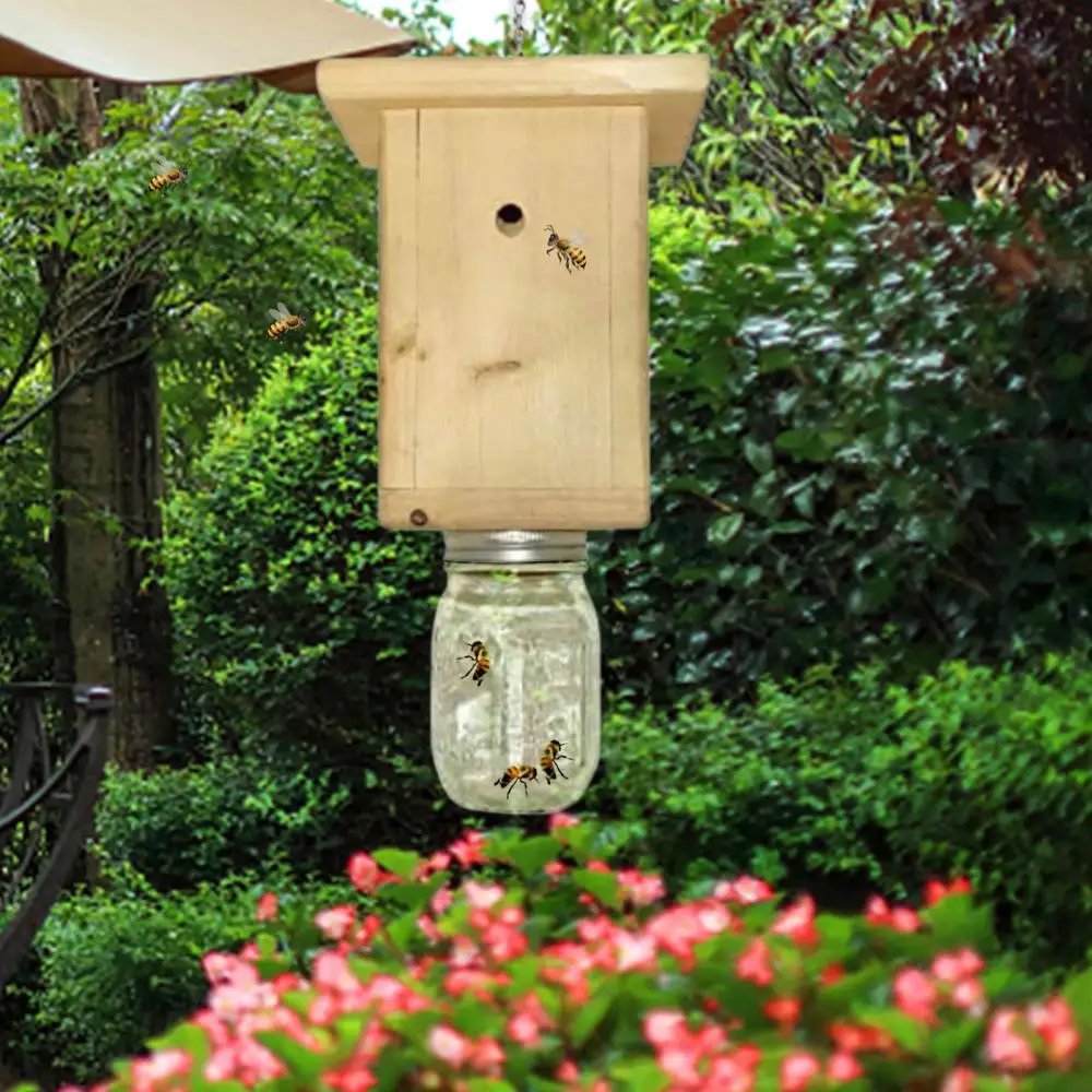 Wood Borer Bee Trap Plans