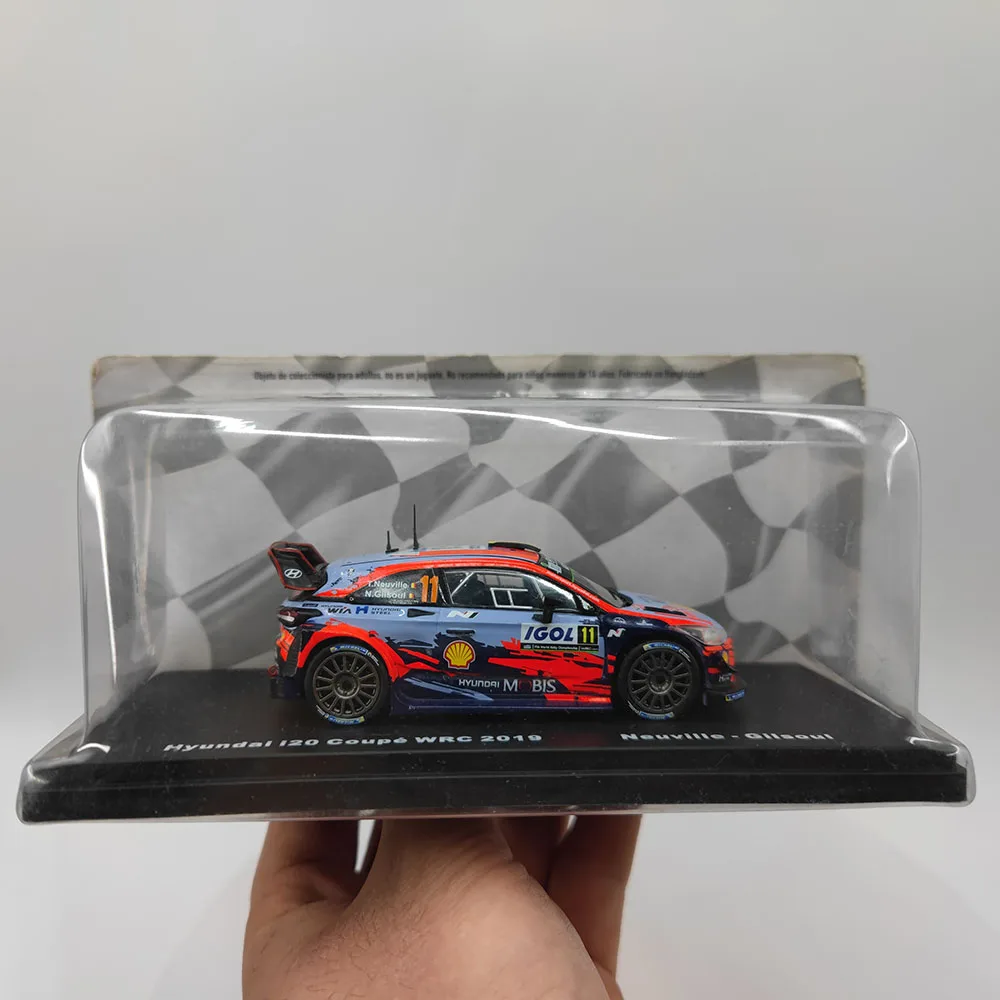 Diecast IXO 1:43 Scale Hyundai I20 WRC 2019 Rally Car Alloy