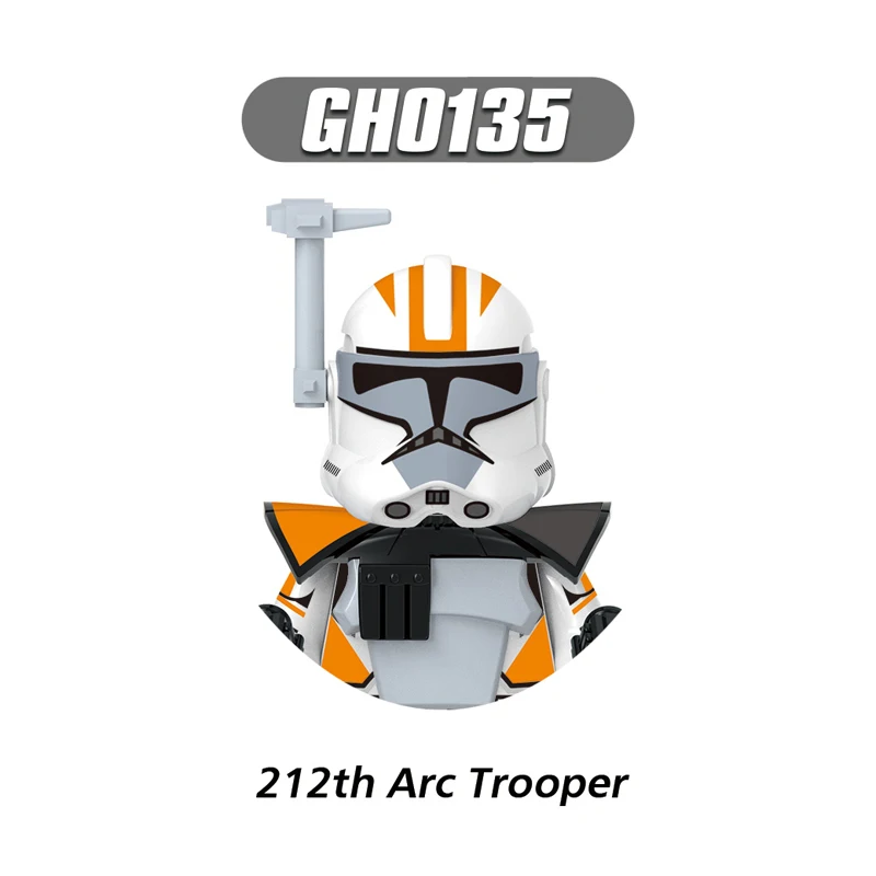 G0118 Clone Trooper 212Th Arc Trooper Building Blocks Captain Keeli Bricks Kix Hardcase Figure Mini Figurine Giocattolo Per Bambini