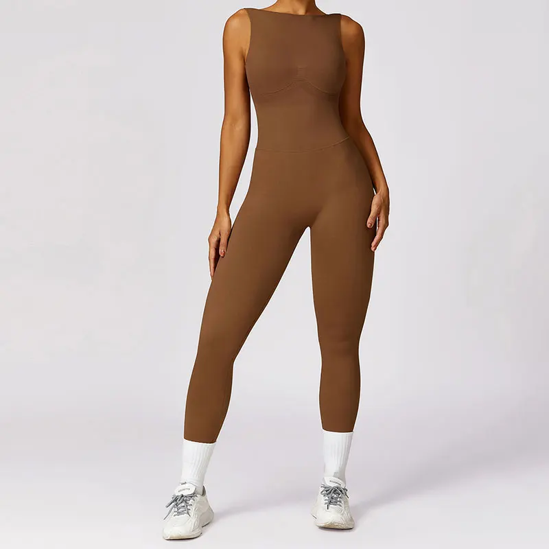 New Women Seamless Jumpsuits One-Piece Yoga Suit Dance Belly Tightening Fitness Workout Set Stretch Bodysuit Push Up Gym Clothes yoga set sports set gym workout set sportswear set fitness set fitness jumpsuit fitness one piece wear