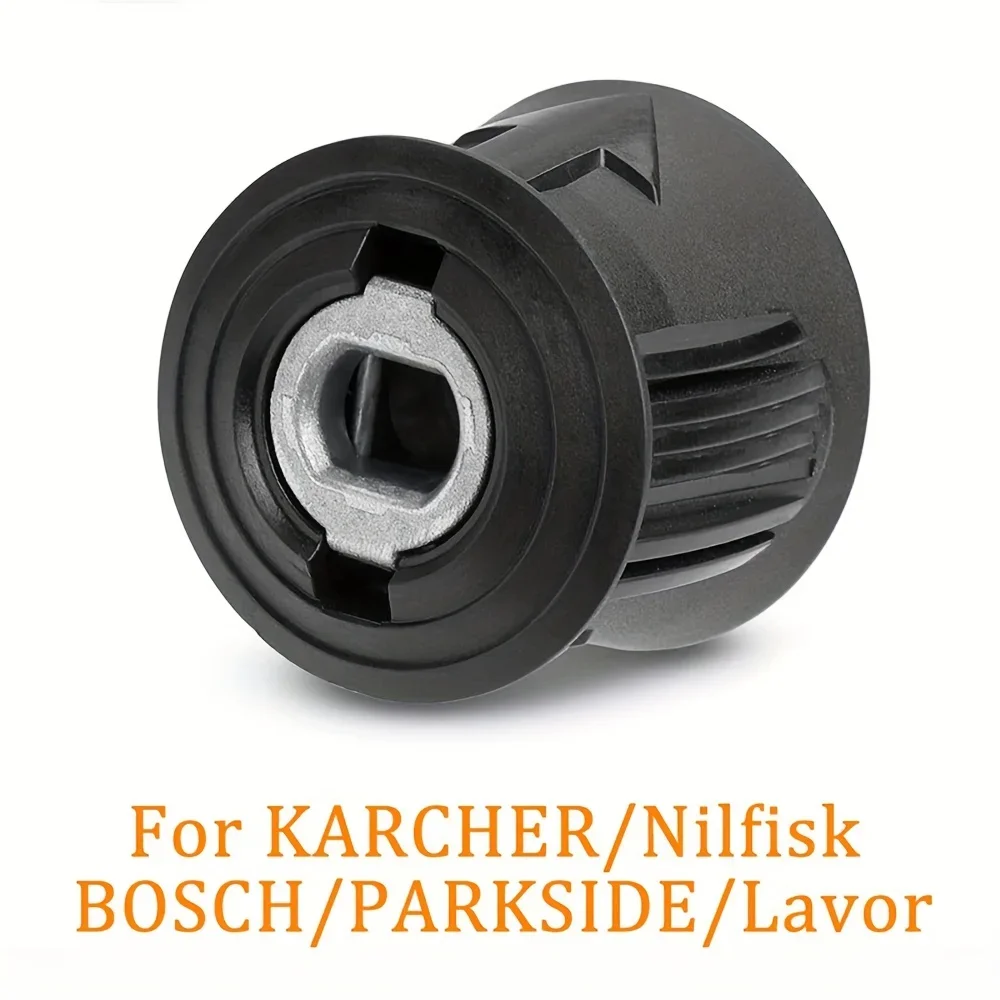 Quick Connect Adapter M22-14mm 2320PSI O-Ring Leakproof For Karcher/Lavor/Bosch/Nilfisk Pressure Washer