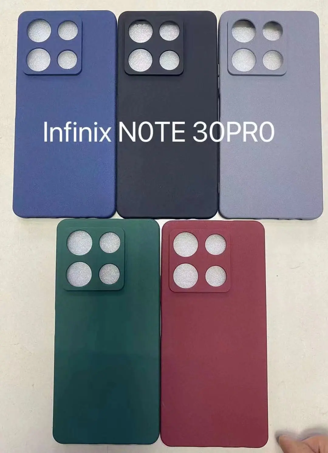 Matte Silicone Protective Case Cover