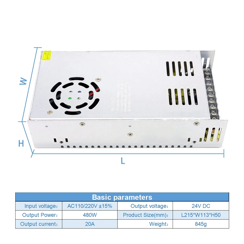 Transformador, comutação de alimentação, LED Driver Adapter,