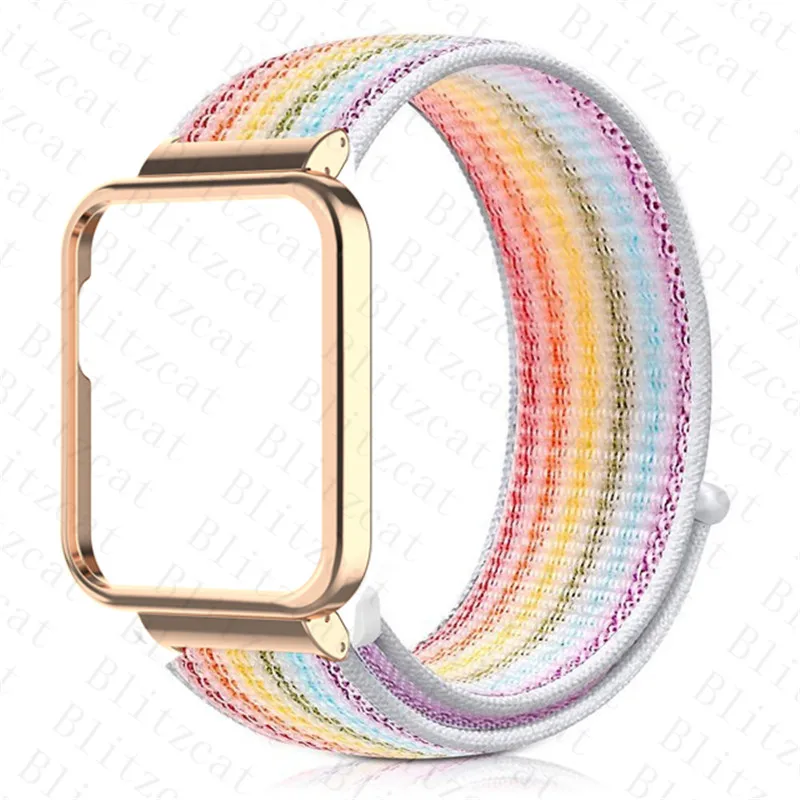 High-Quality Nylon Bracelets with Metal Protective Bumper and Correa Band