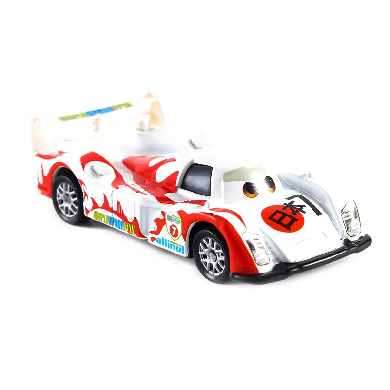 Disney Pixar Cars 3 Lightning McQueen New Saree Red Combination Aircraft 1:55 Diecast Vehicle Metal Alloy Kid Toy Christmas Gift diecast model cars Diecasts & Toy Vehicles