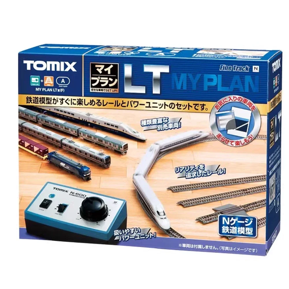TOMIX N 1/150 Track Set A with N600 Controller Railway Train Model Straight Track Curved Sand Table Accessories
