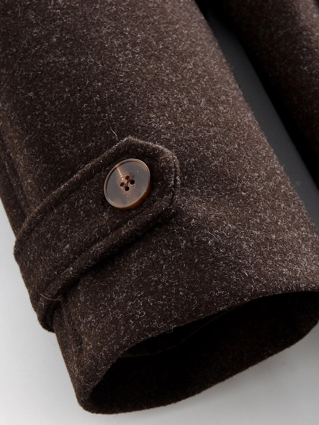 Women's Coffee Autumn Winter New Woolen Coat Female Long-Sleeve With Belt Solid High Street Loose-Fit Long Fashion Elegant Overc