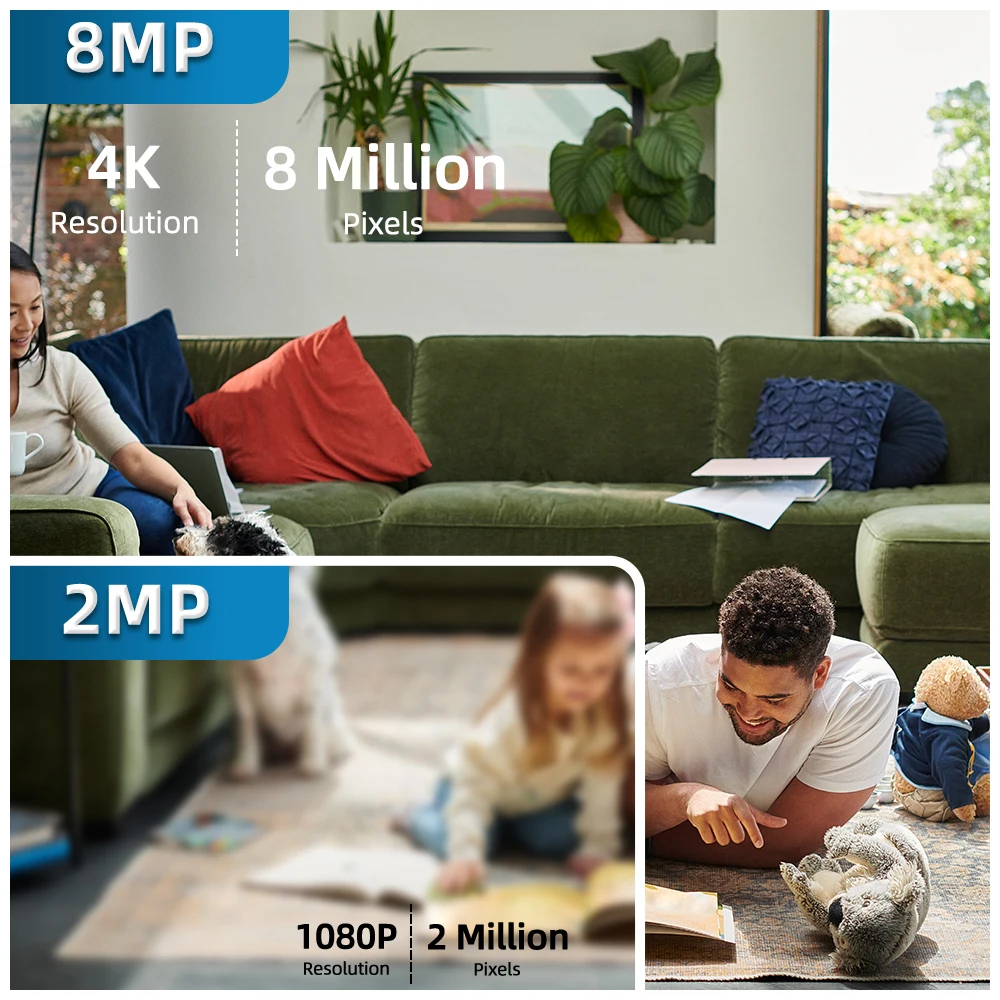 PEGATAH 2.4G IP WiFi Camera 360° Rotate Anti-theft Monitor Security Surveillance Cam Auto Tracking Two Way Audio Cam HAOMI APP