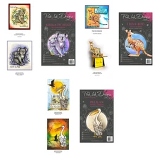 

New Arrival Animals Clear Stamps No Cutting Dies For Diy Scrapbooking Paper Cards Embossing Decoration Craft Photo Album Stamps