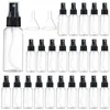 10PCS 10/20/30/50/60/100ML Refillable Transparent Plastic Perfume Atomizer Empty Plastic Spray Bottles Protable Travel Bottles 1